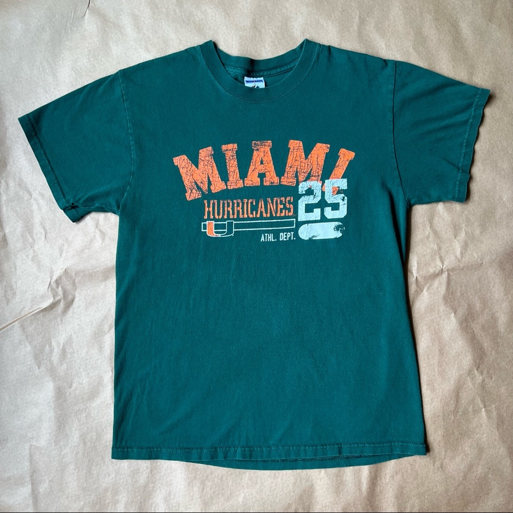 University of Miami Hurricanes Athl. Dept. 25 Tee